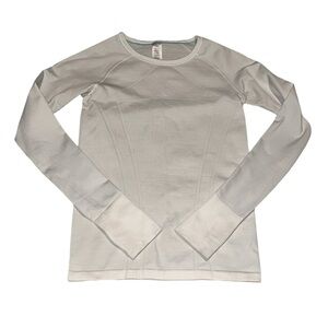 Ivivva Arctic Ice Swiftly Fly Tech Long Sleeve Shirt - Size Girls Medium (10)